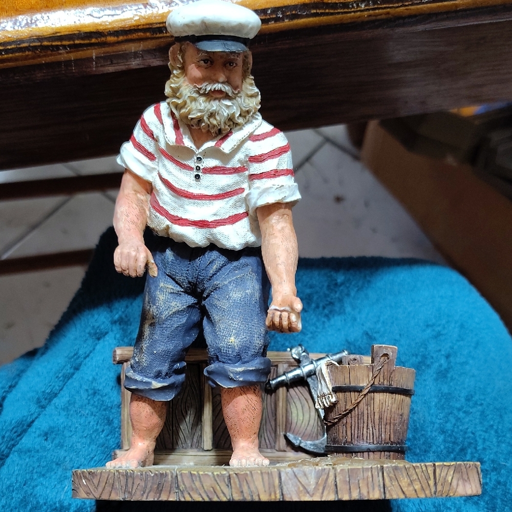 "Swabbing the Deck" Plaque from Old Salts Collection